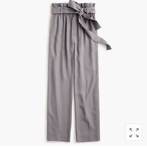 J Crew Point Sur paperbag pants